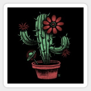 Sci-fi Cacti Sticker